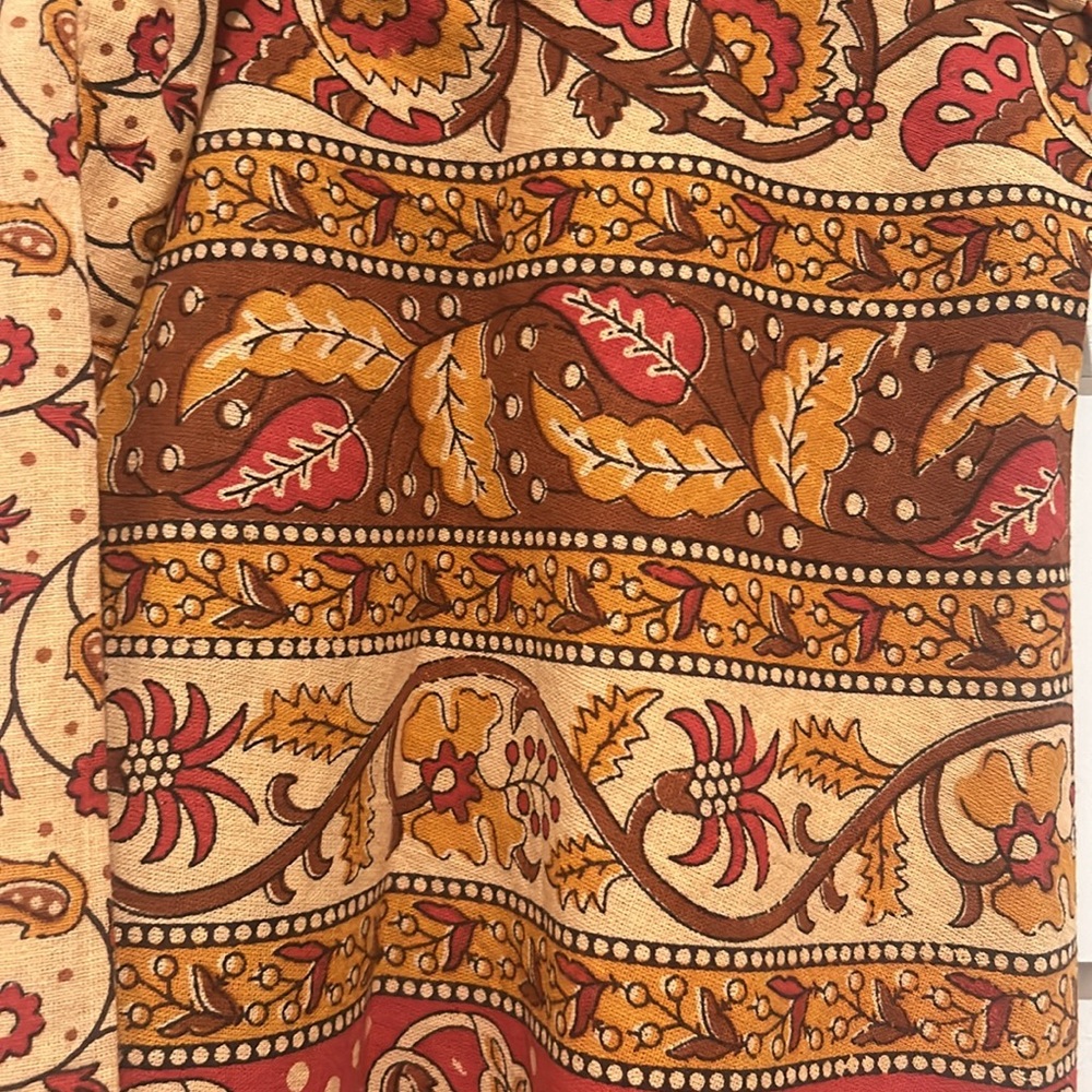 Authentic Made in India Wrap Around Hippie Skirt Mid Length - Picture 7 of 16